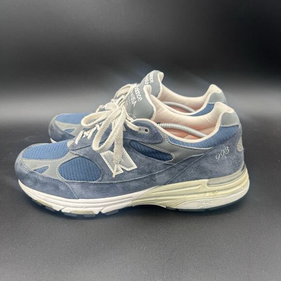 New Balance 993 Core Navy Size 10 Made In USA Made In USA Lightly Used - Picture 2 of 9